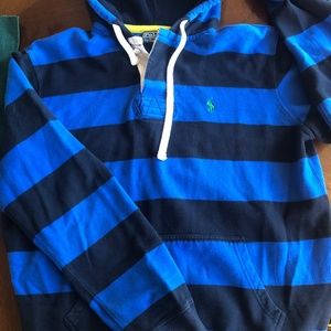 Polo Ralph Lauren Men's Sz L Rugby Blue Black